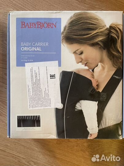Baby bjorn original рюкзак для переноски ребенка