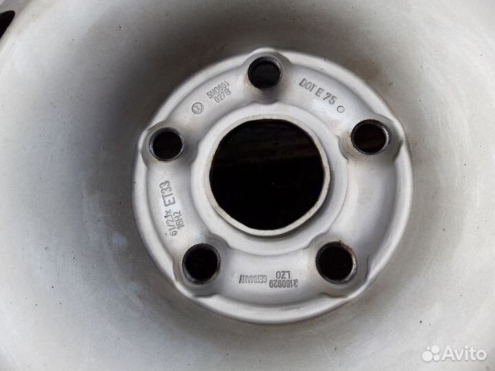 Продам комплект штампованных дисков