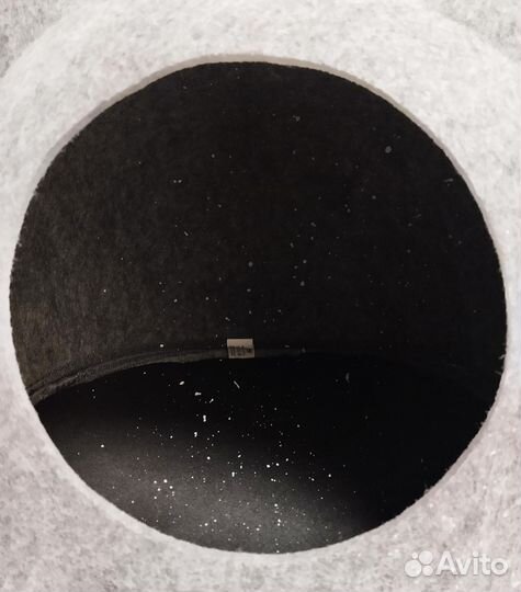 Домик из войлока Кошкин дом, серый