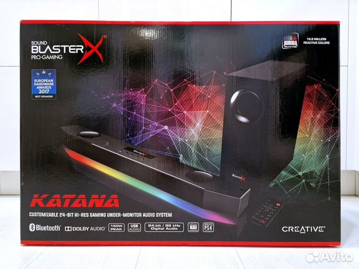 Коробка для саундбара Sound Blaster X Katana