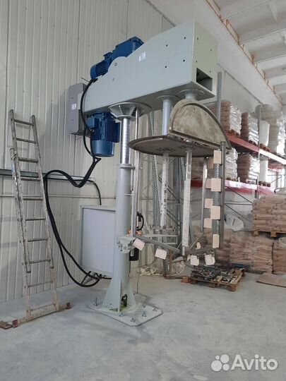 Диссольвер двухосевой