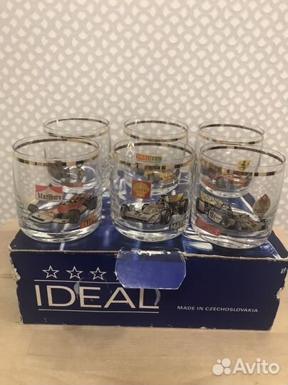 Набор стаканов богемия