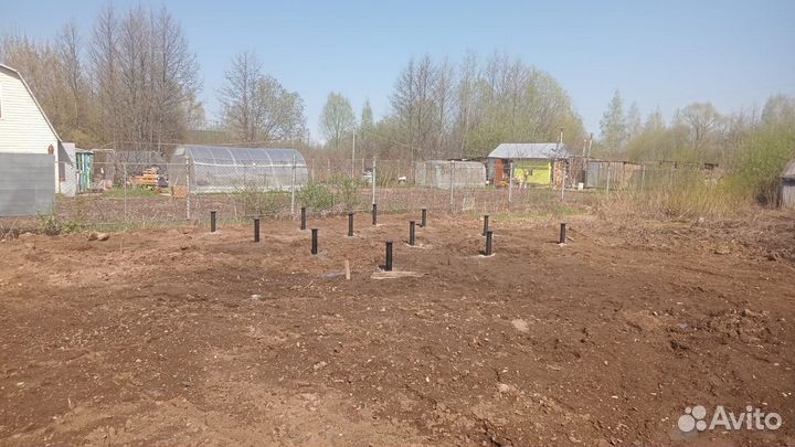 Винтовые сваи под ключ