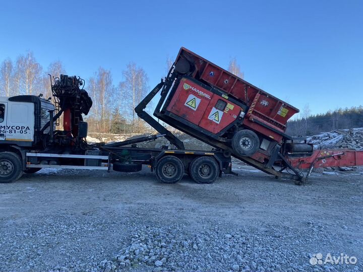 Аренда дробилки шредера для дерева и тко тбо