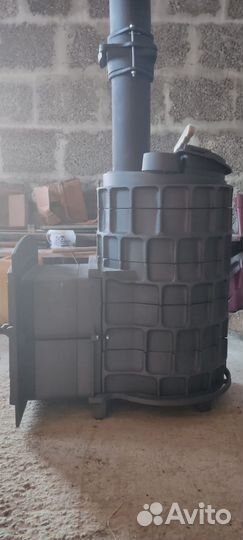 Печь для бани Авангард зк 30 (П) 2 в облицовке