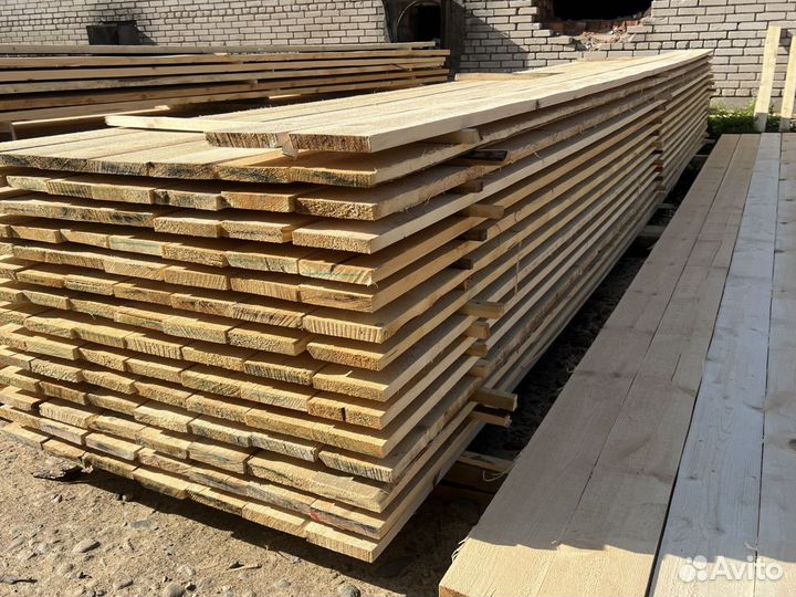 Доска обрезная 1 сорт 25х150х600