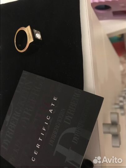 Кольцо dyrberg kern Дания женское