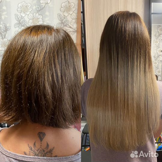 Наращивание волос