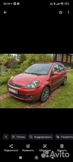 Эмблема Ford Fiesta Mk5 2002-2008