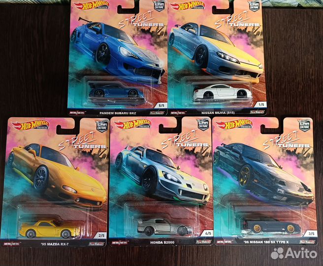 Hot wheels premium street tuners