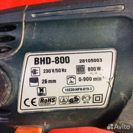 Перфоратор Bort BHD-800N ш1