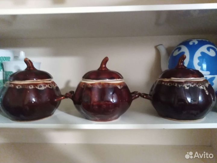 Горшочки для запекания бу 3 шт