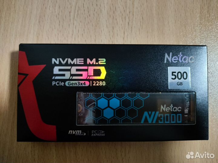 SSD M2 nvme 500Gb Netac