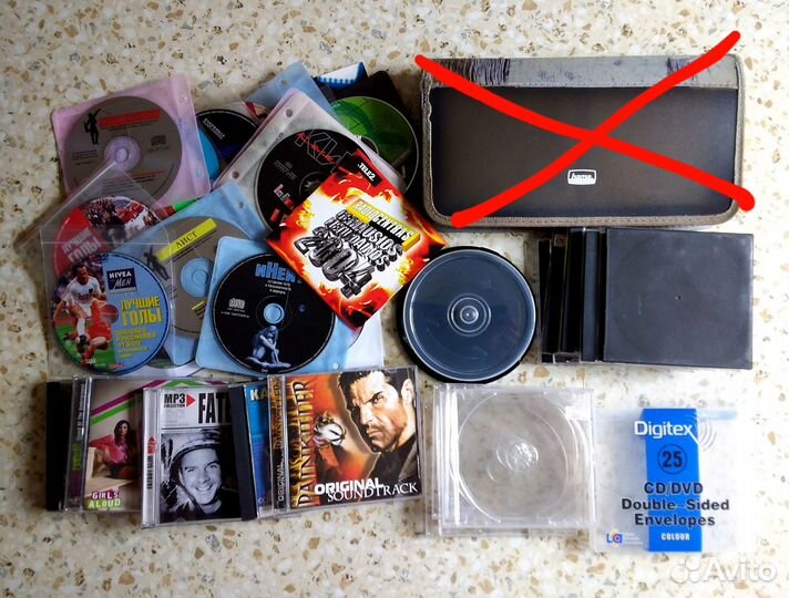 Диски. CD, DVD. мp3. Боксы, коробки для дисков