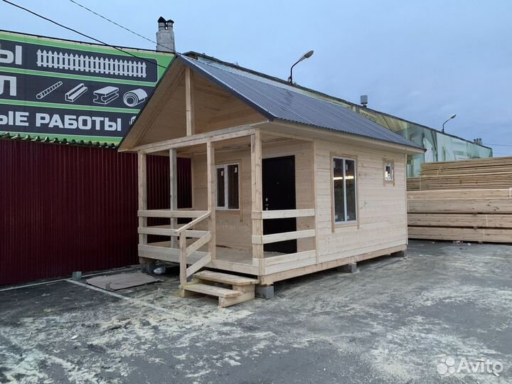 Готовые бани под ключ