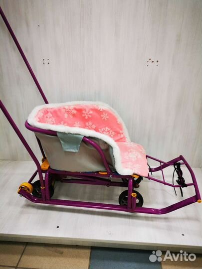 Детские санки коляска