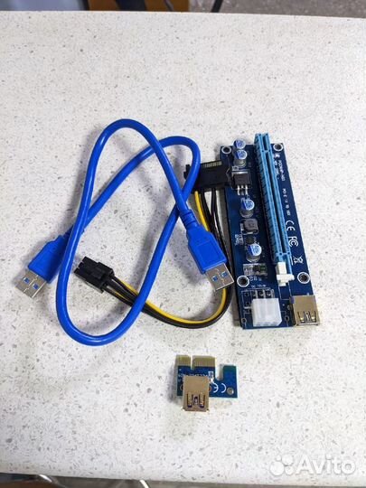 Райзер pci-e 6pin