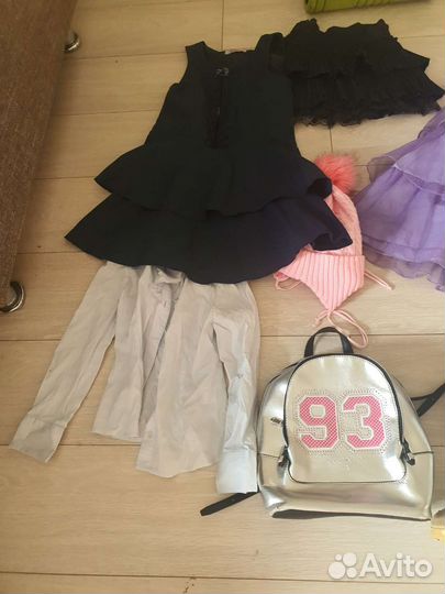 Детские вещи пакетом для девочек 116 122