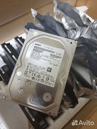 Жесткий диск hgst 2тб hus726020ale614 7K6000 3.5