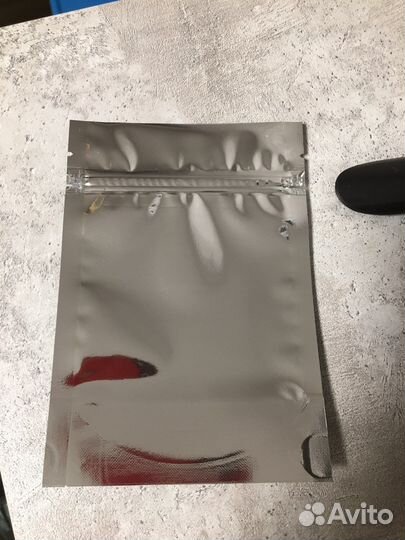 Пакеты фольгированные 10х15 см с зип лок