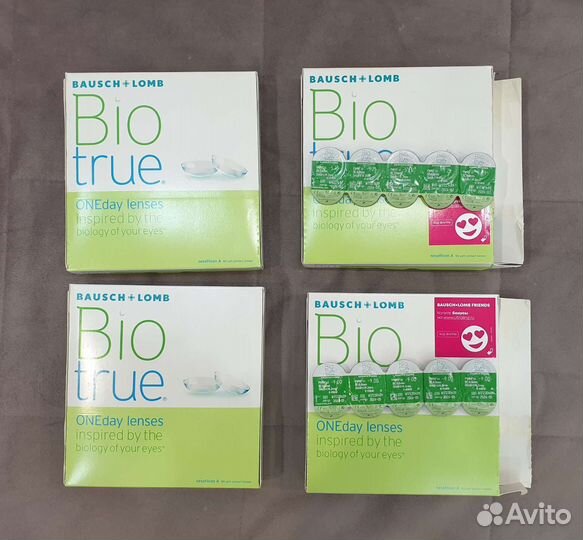 Линзы контактные однодневные Biotrue 90 шт
