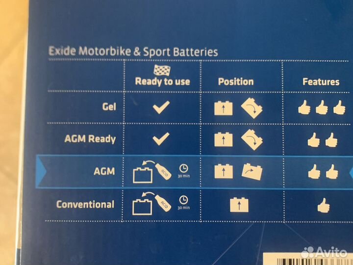 Exide etx20hl-BS