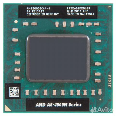 Процессор AMD A8-4500M am4500dec44hj