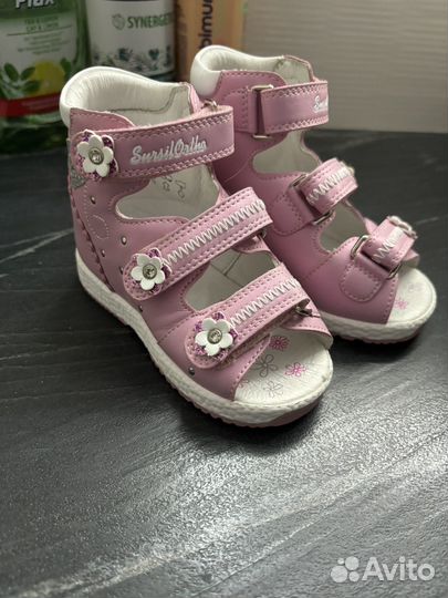 Ортопедические сандали антиварусные 21 размер