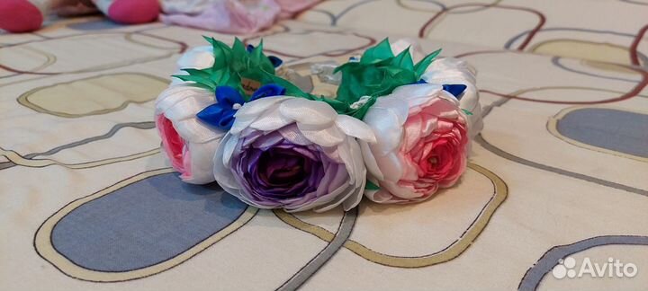 Ободок для волос ручной работы