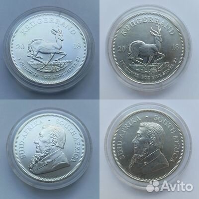 Лот 5-06. Серебряные монеты. 1 Oz