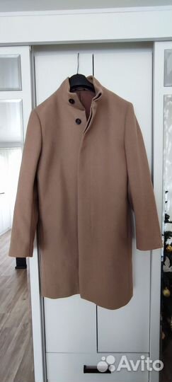 Пальто мужское mango шерсть, размер М