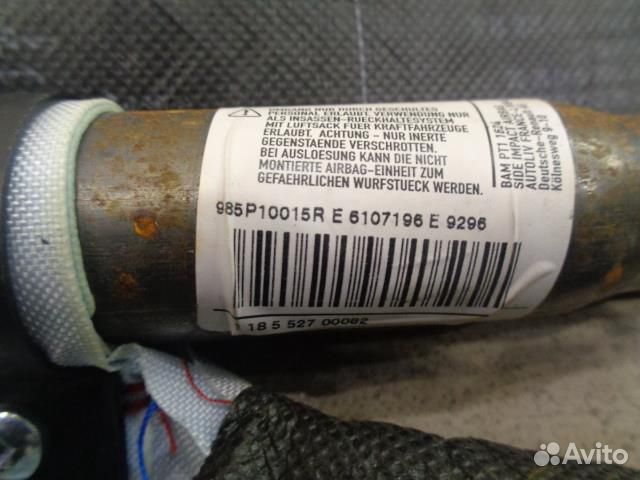 Подушка безопасности боковая шторка левая Renault