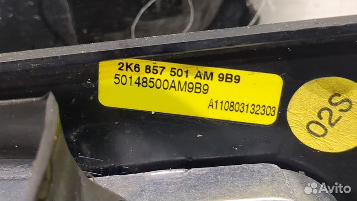 Зеркало боковое левое Volkswagen Caddy, 2011