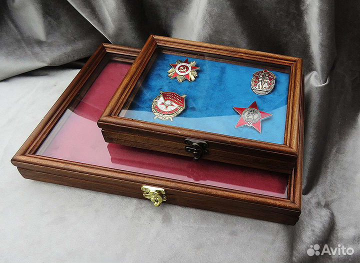 Рамки - витрины, дерево для орденов, медалей, и др