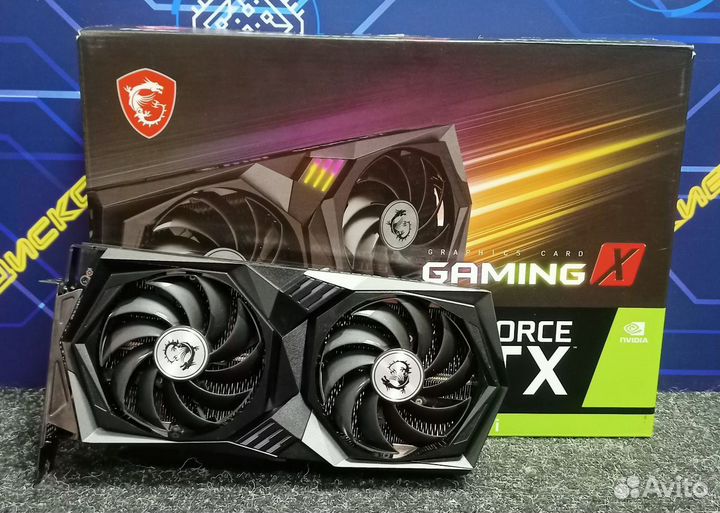 Видеокарта MSI nvidia GeForce RTX 3060 Ti Gaming X