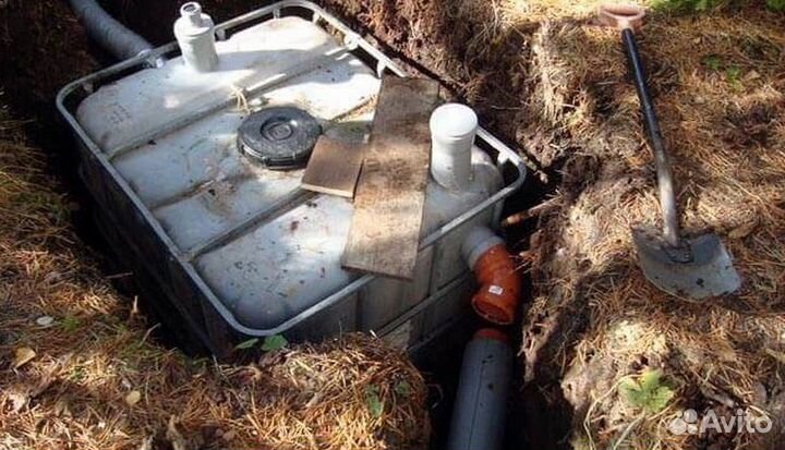 Еврокуб 1000л под септик