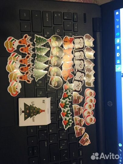 Наклейки на новый год