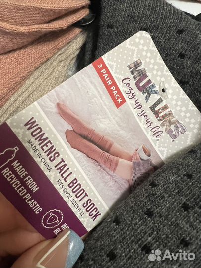 Носки женские теплые шерсть Англия 37/41