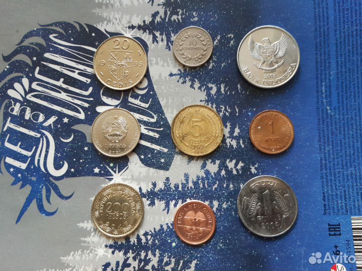 Монеты Флора и фауна