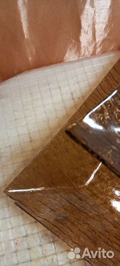 Ваза фруктовница СССР стекло