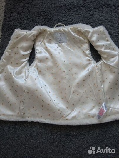 Жилет меховой на девочку от 104 см