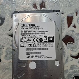 Toshiba жесткий диск 1 TB