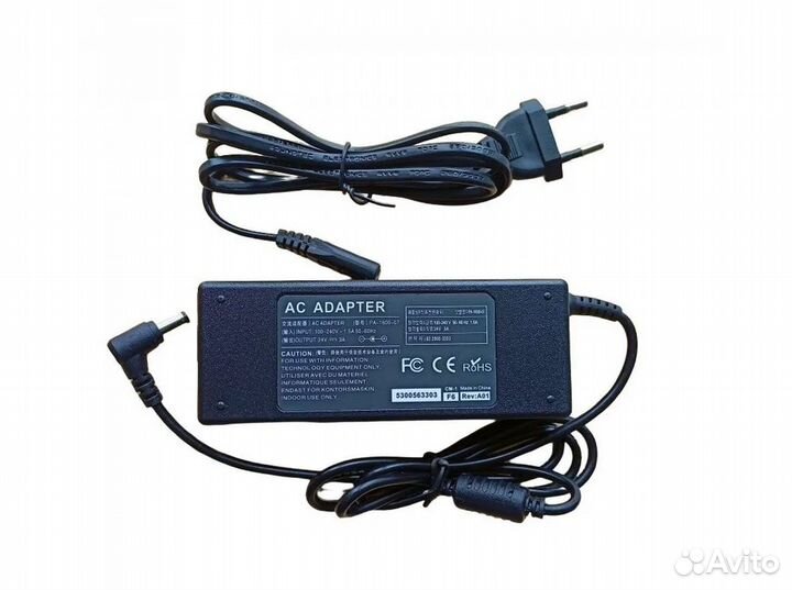 Блок питания для принтера 24V 3A (75W) 5.5x2.5мм