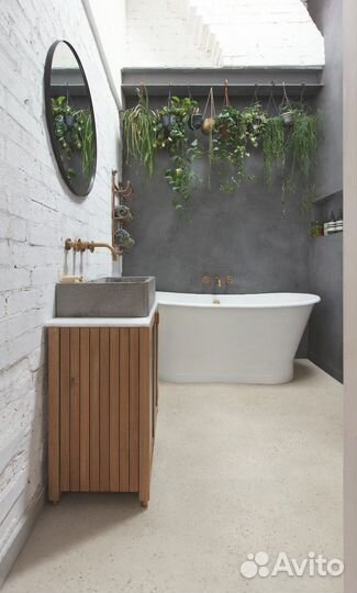 Пвх-плитка Quick-Step Alpha Vinyl Бетон (Oyster