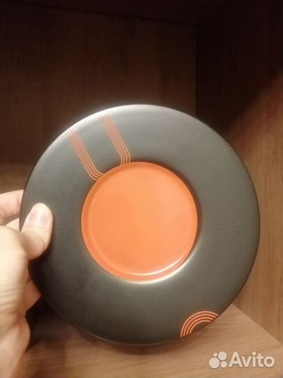 Кружка гигант с блюдцем IKEA