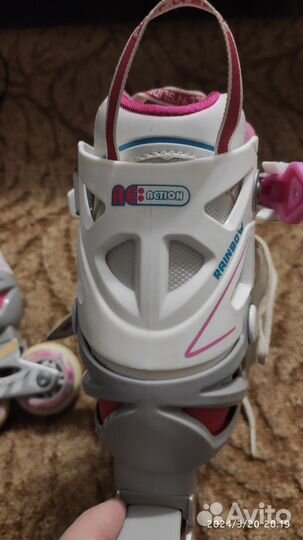 Ролики детские и комплект защиты