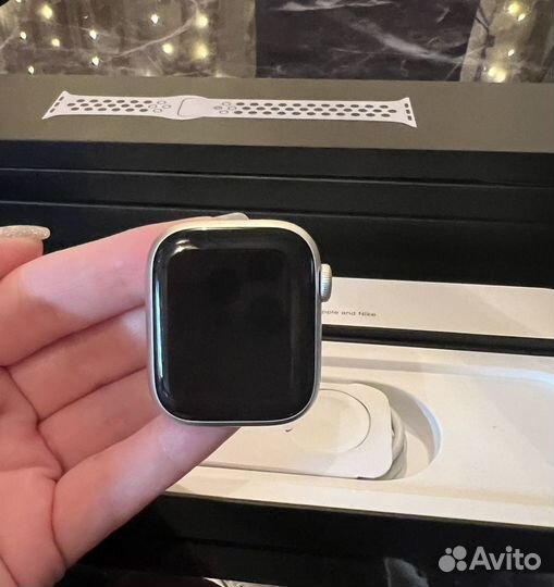 Часы apple watch 7 41 mm nike