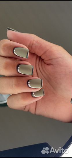 Маникюр на дому наращивание ногтей