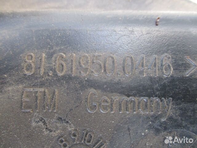 Воздуховод MAN 81619500446