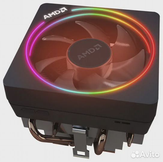 Кулер для процессора AMD wraith prism RGB AM4
